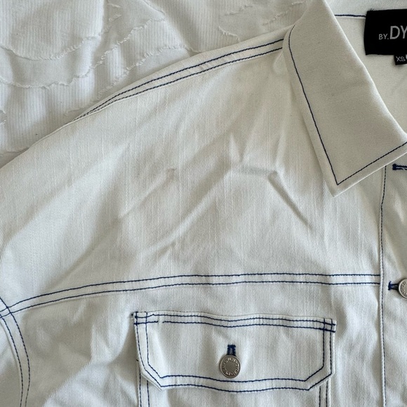 BY.DYLN Cooper Jacket and Skirt in White SET - Picture 4 of 7